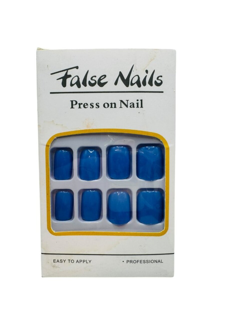 False Nails Press-On Set - Easy To Apply - Blue Color -